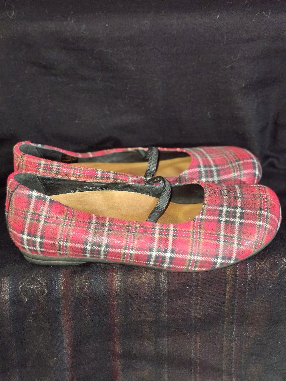 💥 Rare Footprints By Birkenstock Macapa Mary Jane Ballet Flat Size 39 - Picture 3 of 6